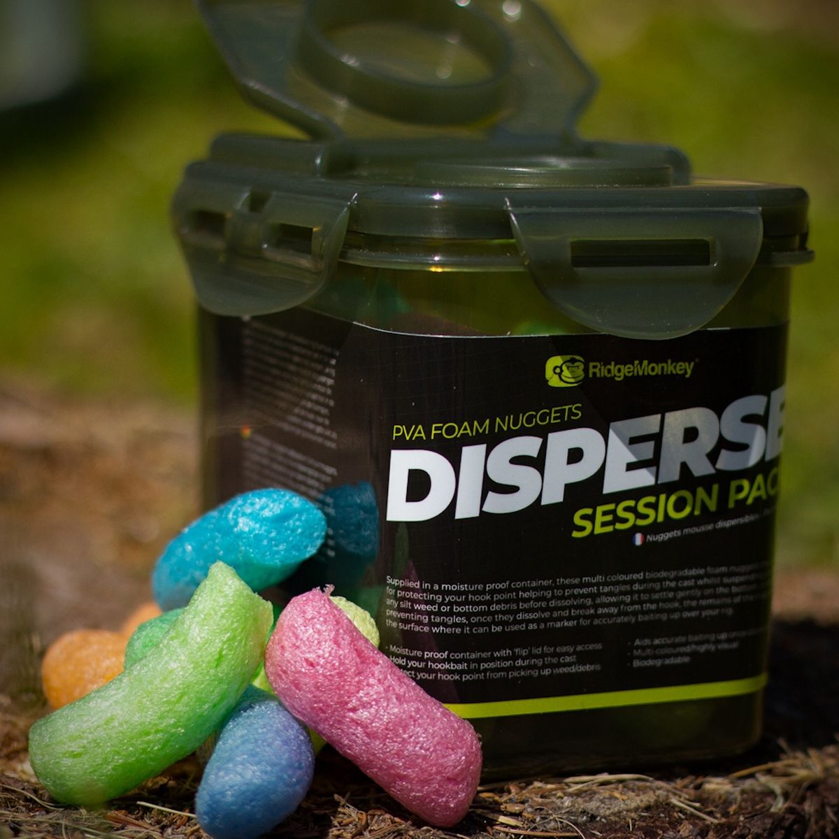 RidgeMonkey Disperse Foam Nuggets Session Pack - Imagen 7