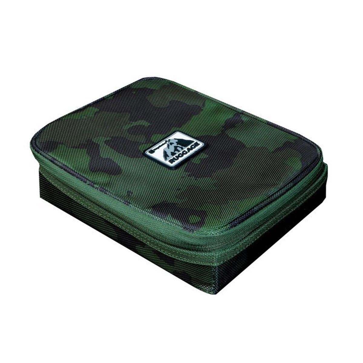 El RidgeMonkey Ruggage Compact Accessory Case 80 ha sido diseñado para mantener los accesorios pequeños de pesca perfectamente ordenados.