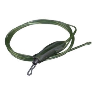 RidgeMonkey Spectre Fluorocarbon Uni Lead Clip Leader Camo Green es un leader de fluorocarbono de alto rendimiento con máxima eficacia y discreción.