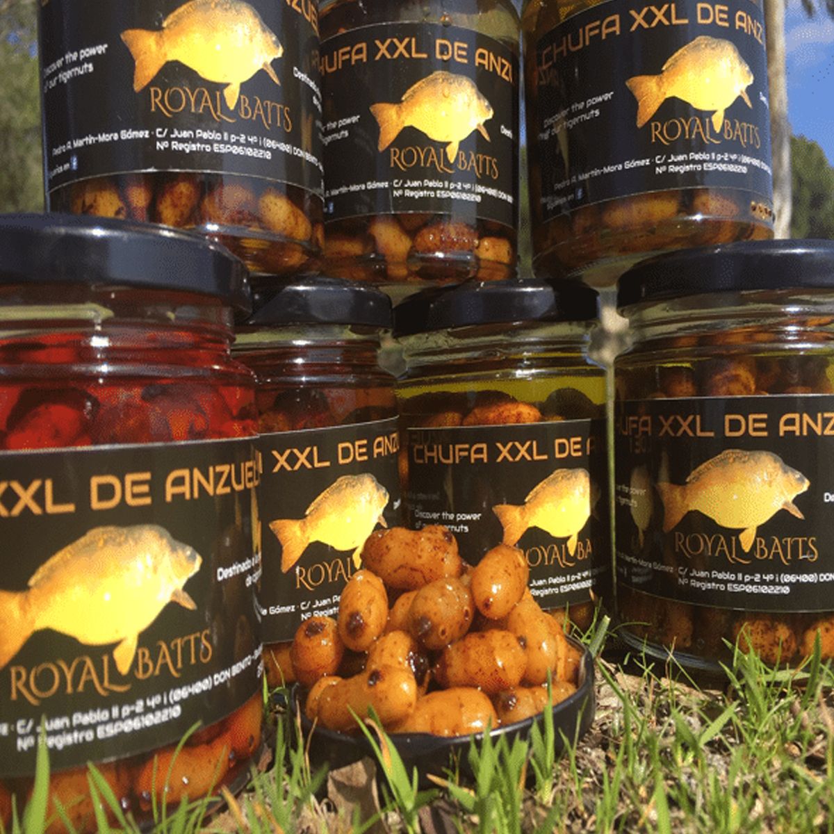 Royal Baits Chufa XXL Aroma Lima Y Limon 250ml - Imagen 2