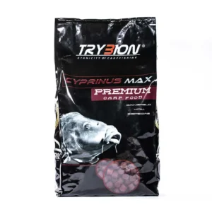 Los Trybion Pellets Cebado Cyprinus Max 15mm  han sido especialmente desarrollados para pescadores que buscan un cebo potente, rápido y eficaz