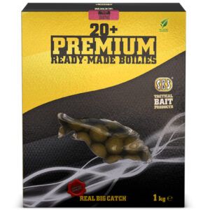 SBS 20+ Premium Boilies M1 30mm se ha consolidado como uno de los más efectivos para atraer carpas grandes en distintos tipos de agua.