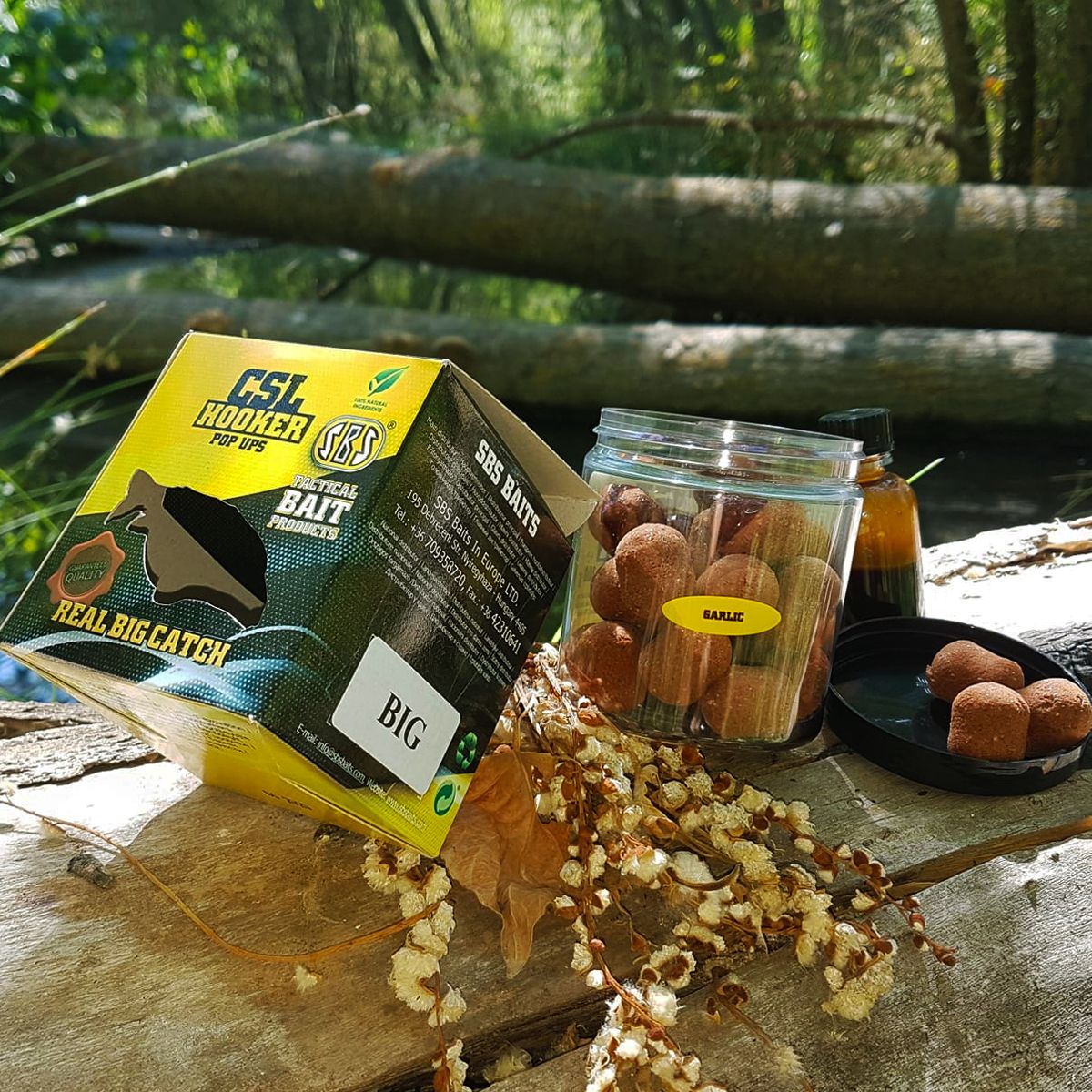 SBS Attract Betain Carp Garlic Pellets 6mm 1kg - Imagen 3