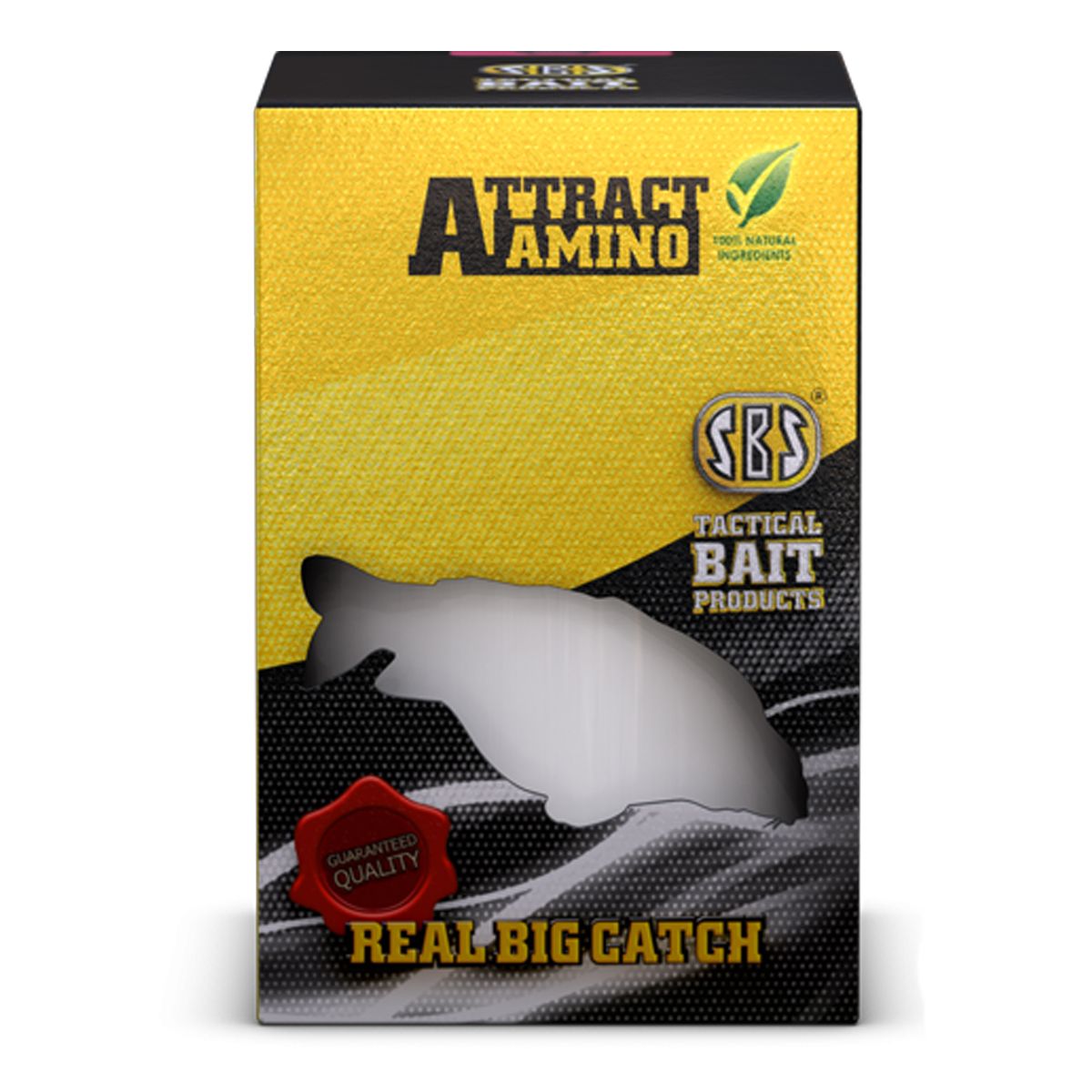 SBS Attractamino Esta mezcla proporciona un estímulo de alimentación intenso y duradero, capaz de atraer carpas incluso en las condiciones más difíciles.