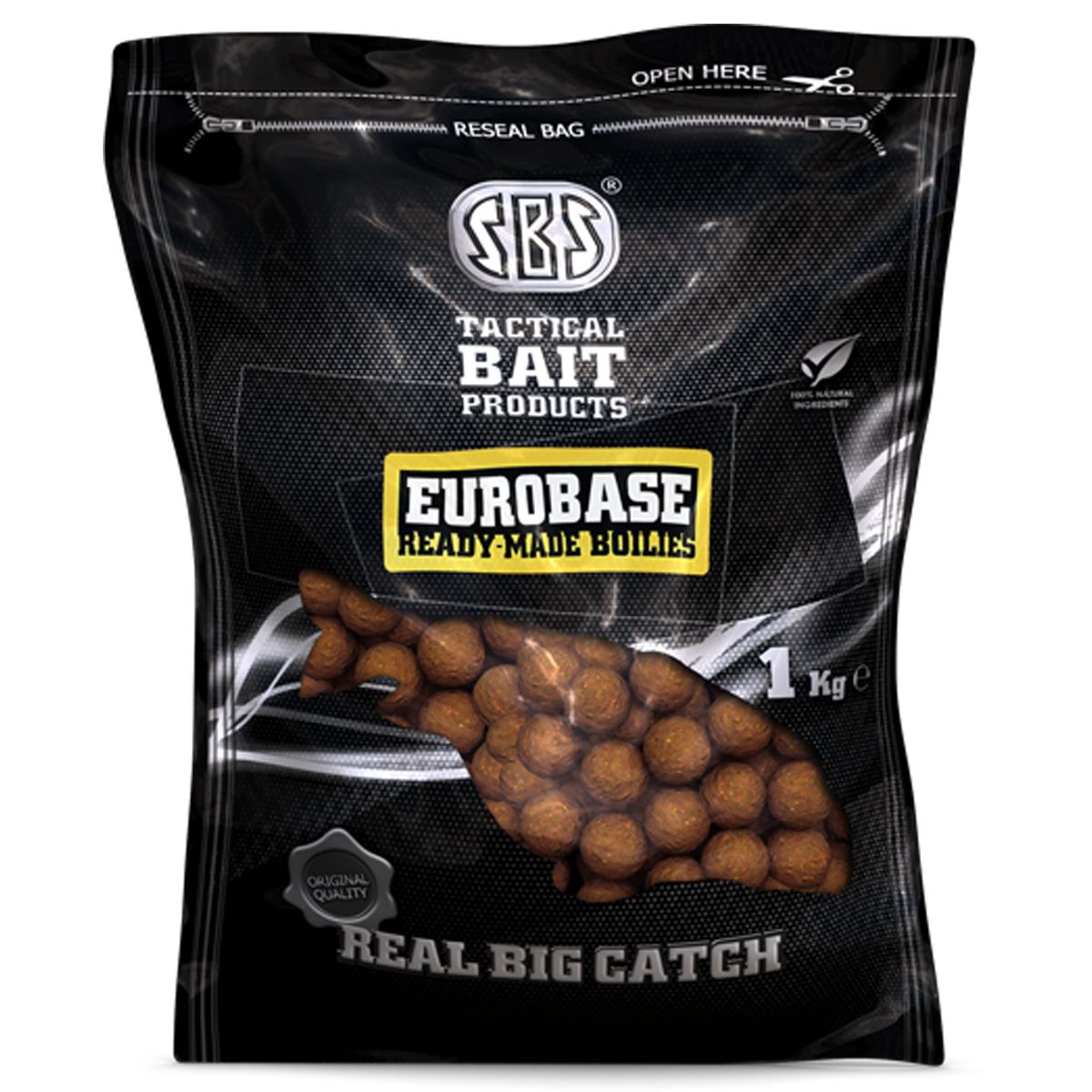 SBS EuroBase Squid & Octopus Boilies 30mm son la elección ideal para pescadores que necesitan grandes cantidades de cebo sin sacrificar efectividad.
