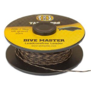 SBS Dive Master Leadcorefree Leader 45lb es un bajo de línea de última generación con rendimiento máximo sin comprometer la seguridad del pez.