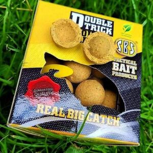 SBS Double Trick Boilies Wafters C1 20mm Este modelo incorpora un núcleo de wafter equilibrado en su interior para atraer a las carpas más recelosas.