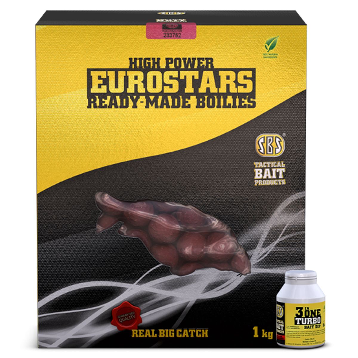 SBS Eurostar Strawberry Jam Boilies+Dip 20mm 1kg