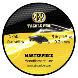 SBS Masterpiece Mono Line Black 0.24mm (9lb / 4,5kg)