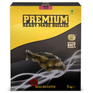 SBS C1 Premium Boilies 20mm destaca por su equilibrio entre dulzura y cremosidad, una combinación que las carpas aceptan sin desconfianza.