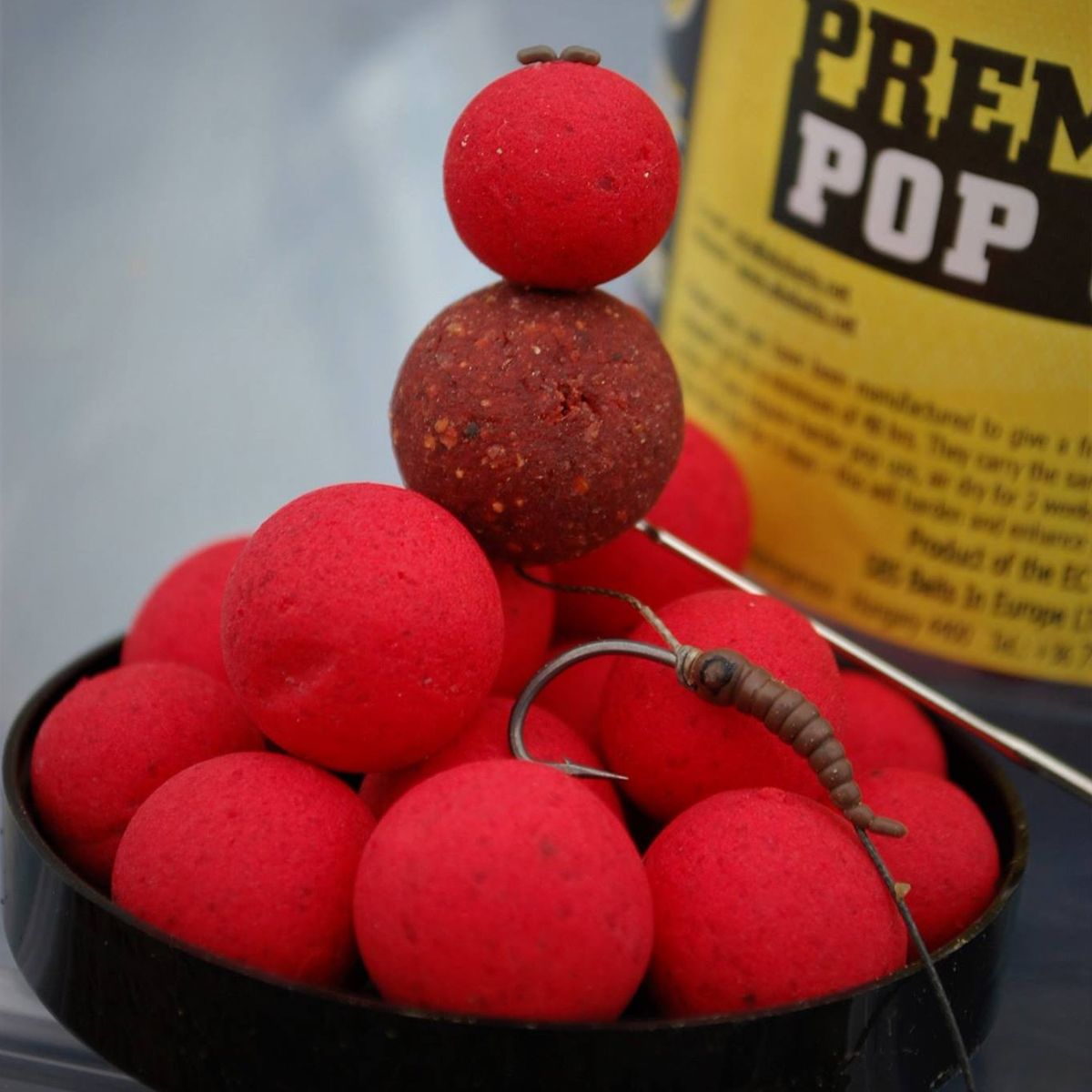 SBS Premium Pop-Ups M1 Red 16/18/20mm 100gr - Imagen 5