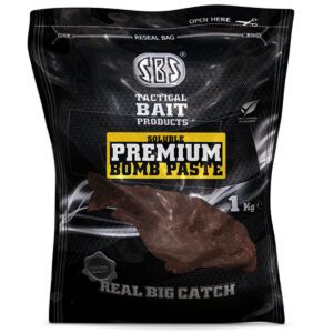 SBS M1 Premium Soluble Bomb Paste es un cebo versátil diseñado para ofrecer un alto nivel de atracción en cualquier sesión de pesca.