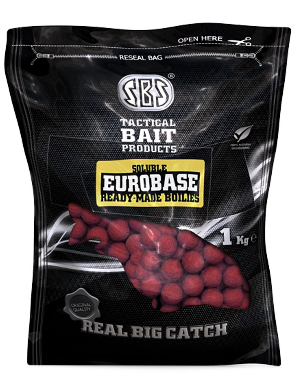 SBS Soluble EuroBase Boilies Spicy 20mm Este boilie ha sido desarrollado tras extensas pruebas y ajustes para garantizar una digestibilidad óptima.
