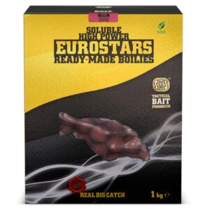 SBS Soluble Eurostars Boilies Garlic 20mm están diseñados para ofrecer una liberación rápida y eficaz de atrayentes que estimulan la alimentación.