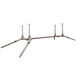 Solar Tackle P1 Trípode Worldwide Acero Inoxidable representa la excelencia en diseño y funcionalidad dentro del mundo del carpfishing