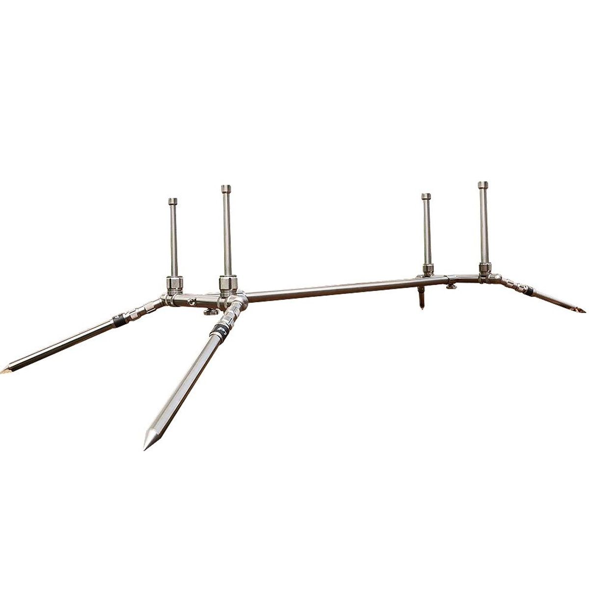 Solar Tackle P1 Trípode Worldwide Acero Inoxidable representa la excelencia en diseño y funcionalidad dentro del mundo del carpfishing