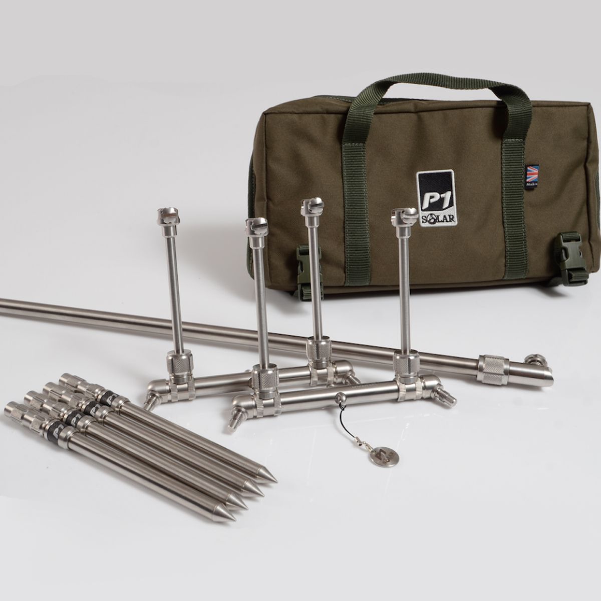 Solar Tackle P1 Trípode Worldwide Acero Inoxidable (Sin Buzz Bars) - Imagen 9