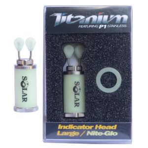 La Solar Tackle White Indicator Head Large es una cabeza indicadora de precisión, diseñada y fabricada en el Reino Unido con los más altos estándares.