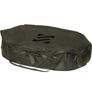 Sonik Moqueta Cuna SK-TEK es una cuna de desenganche diseñada para ofrecer máxima protección a la carpa, incluso en condiciones exigentes.