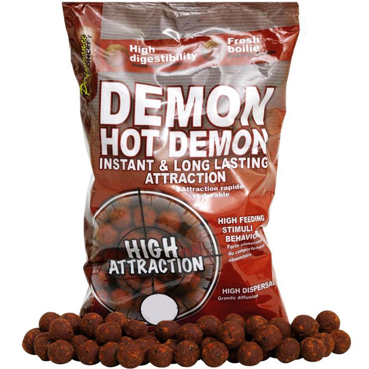 Starbaits Boilies Hot Demon 24mm 800g - Imagen 3