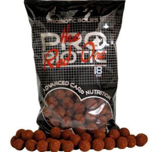 Starbaits Boilies Pro Biotic The Red One 14mm han sido diseñados para ofrecer resultados sólidos donde otros boilies se quedan cortos.