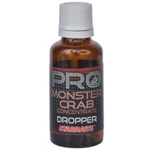 Starbaits Monster Crab Dropper Intense Re-Boost Liquid es un atrayente líquido ultra concentrado, diseñado para potenciar al máximo.