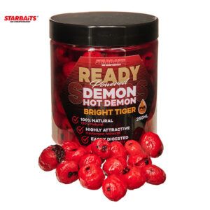 las Starbaits Ready Seeds Bright Tiger Demon son un cebo premium de alto rendimiento, pensado para pescadores que buscan eficacia, naturalid.ad y confianza
