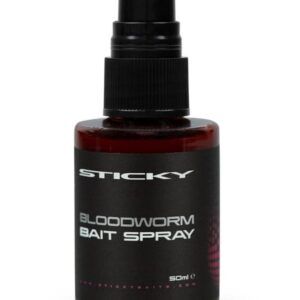 El Sticky Baits Bloodworm Bait Spray 50ml es un atrayente líquido ligero diseñado para intensificar el olor y sabor de tus cebos de anzuelo.