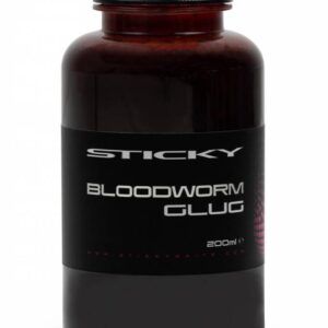 El Sticky Baits Bloodworm Glug 200ml es un potente líquido atrayente 100% natural, creado para aumentar de forma significativa la eficacia de tus cebos.