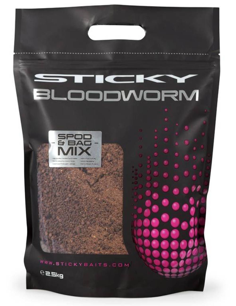 La Sticky Baits Bloodworm Spod & Bag Mix es una de las mezclas más completas y eficaces para pescadores que buscan maximizar el atractivo de sus cebados.