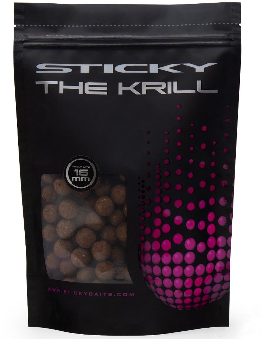 Sticky Baits Boilies The krill 20mm Estos boilies han sido desarrollados para imitar con precisión una fuente de alimento real.