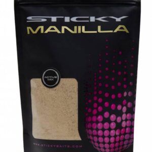 Sticky Baits Manilla Active Mix es una mezcla altamente atractiva que se activa al instante al entrar en contacto con el agua.