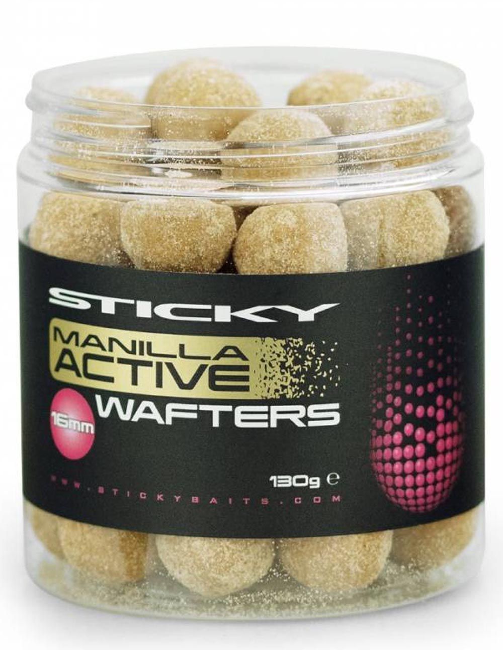 Los Sticky Baits Manilla Active Wafters 16mm evolución de los legendarios Manilla Active Boilies,para ofrecer una presentación crítica y altamente atractiva
