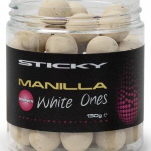 Sticky Baits Manilla White Wafters 16mm son mucho más que un simple cebo de anzuelo: son una herramienta táctica refinada para los pescadores.