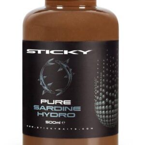El Sticky Baits Pure Sardine Hydro se elabora a partir de sardinas frescas, uno de los peces más grasos y ricos en nutrientes que habitan nuestros mares.