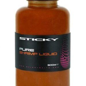 El Sticky Baits Pure Shrimp Liquid 500ml es un hidrolizado natural de gambas diseñado para ofrecer una atracción inmediata y duradera.