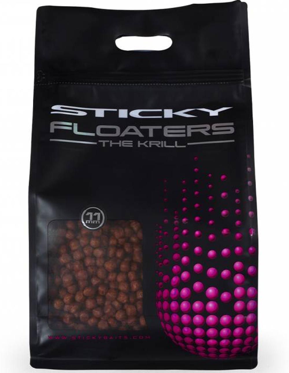 Los Sticky Baits The Krill Floaters 6mm han sido desarrollados para ofrecer una de las presentaciones más efectivas en pesca de superficie.