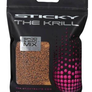 El Sticky Baits The Krill Spod & Bag Mix está diseñado para pescadores que buscan eficacia inmediata en la atracción de carpas.