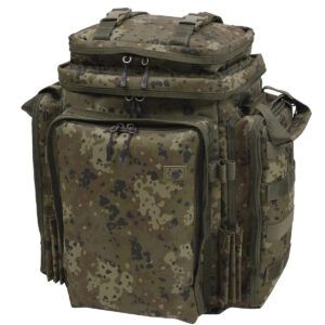 La Thinking Anglers Camfleck Mochila Rucksack es la compañera ideal para quienes buscan una mochila compacta, funcional y extremadamente resistente.