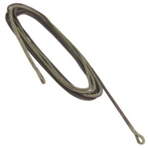 El Thinking Anglers Leadcore Leader Olive Camo 45lb 1m es un líder premontado y listo para usar, diseñado para pescadores que buscan fiabilidad