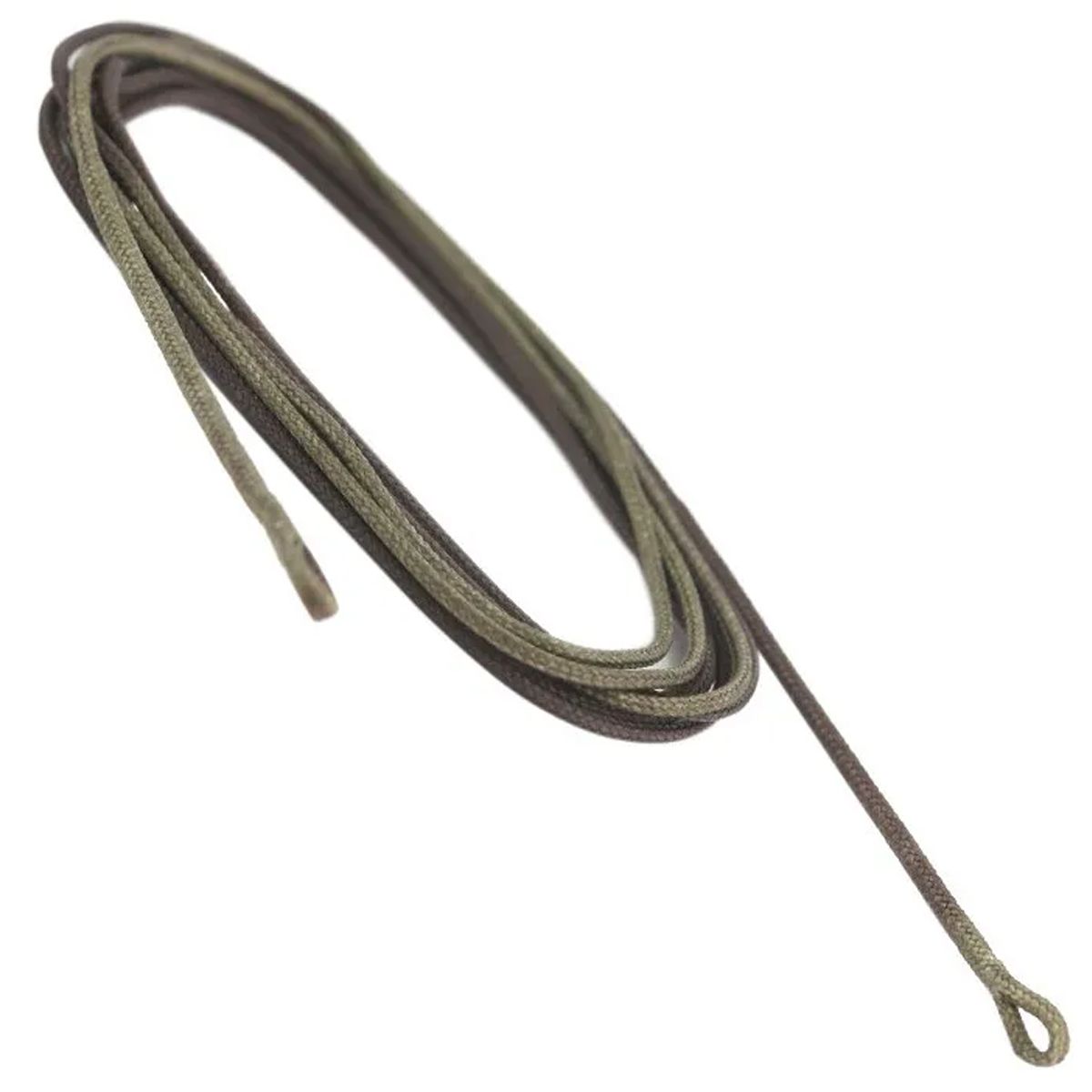 El Thinking Anglers Leadcore Leader Olive Camo 45lb 1m es un líder premontado y listo para usar, diseñado para pescadores que buscan fiabilidad
