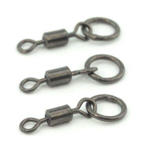 Los Thinking Anglers PTFE Ring Swivels Nº11 componente versátil y fiable, diseñado para afrontar cualquier montaje de pesca de carpas con máxima eficacia.
