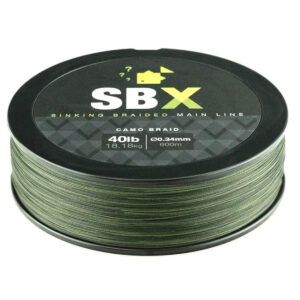 El Thinking Anglers SBX Sinking Braided Mainline 40lb es un sedal trenzado con máxima resistencia, hundimiento rápido y un camuflaje perfecto.