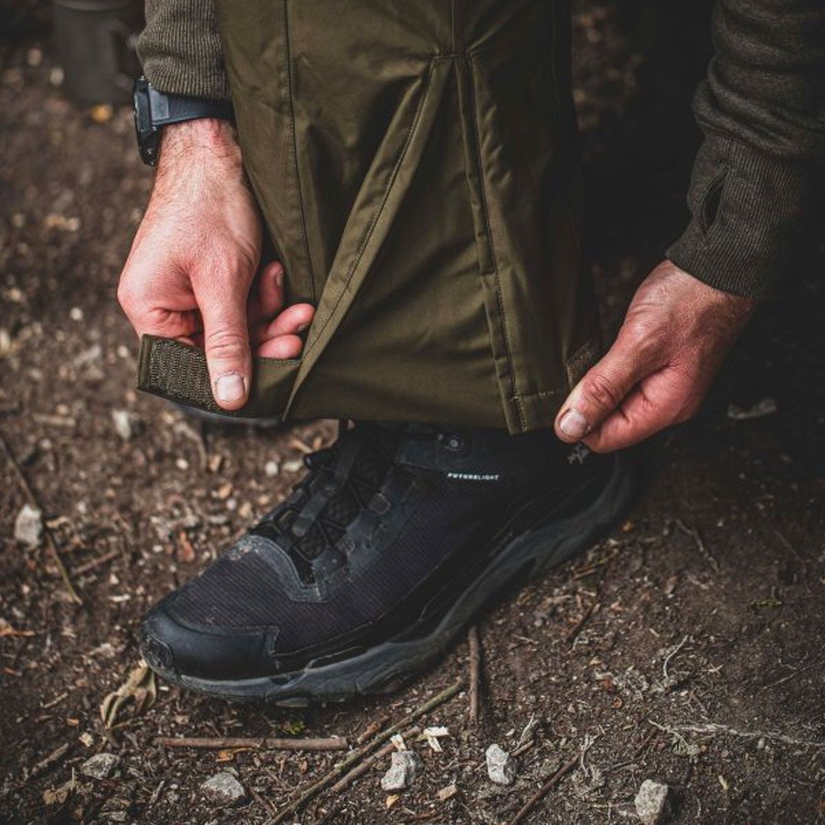 El Trakker Trake Invierno CR 3 Piezas-XL traje técnico de pesca de invierno diseñado para soportar las condiciones más duras sin sacrificar la comodidad