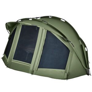 Trakker Refugio Bivvy SLX V3 150 Tiene una combinación sobresaliente de comodidad, durabilidad y practicidad es la tercera generación del SLX.