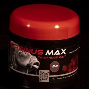 El Trybion Hook Bait Cyprinus Max 20mm es un cebo de anzuelo de alta eficacia, diseñado para ofrecer una respuesta rápida y constante.