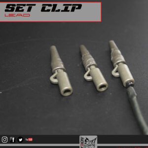 El Trybion Lead Clip & Tail Rubber Verde es un sistema completo de clip de plomo y goma de cola, diseñado para ofrecer montajes seguros.