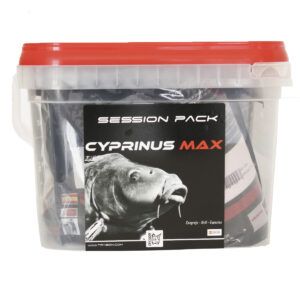 El Trybion Session Pack Cyprinus Max es una completa solución de cebado diseñada específicamente para pescadores que buscan atraer ciprínidos.