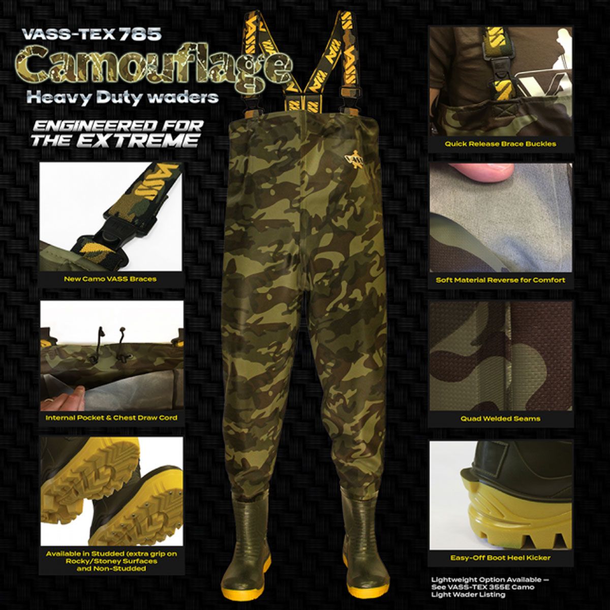 Vass Vadeador E 785 Series Camo Chest-40 - Imagen 2