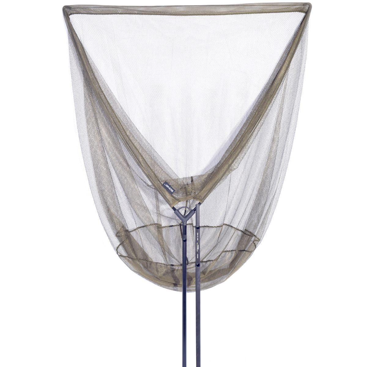 Sonik Sacadera Xtractor Recon 42 es la compañera perfecta para quienes utilizan cañas compactas de carpfishing y necesitan una red.